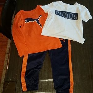 Boys 3 pc. Matching puma set.